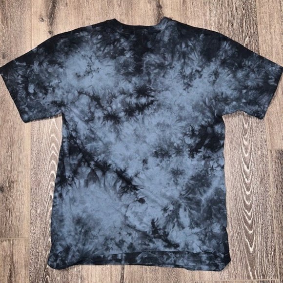 Mens Detroit T-Shirt Tee Size M Medium Black Blue NWOT by Chris Deighan 2021 - Picture 4 of 4